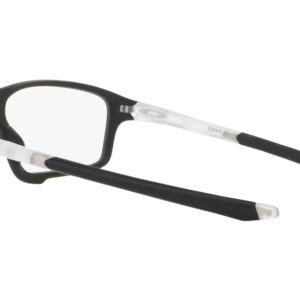 Oakley Men's Ox8076 Crosslink Zero Square Prescription Eyeglass Frames, Matte Black/Demo Lens, 56 mm