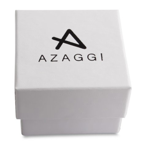 Azaggi Sterling Silver Handcrafted Mediun Karma Ring (gold-plated-silver, 6)