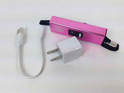 Slider 3 Million Volt Mini Stun Gun Flashlight Pink