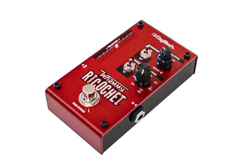 DigiTech Mini Pitch Acoustic Guitar Effect Pedal, Red (Whammy Ricochet)