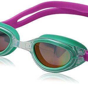 TYR Pink Special Ops 2.0 Polarized Women's Goggles - Pink/Mint