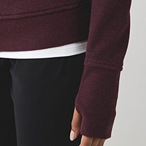 lululemon Scuba Hoodie III Heathered Bordeaux Drama (6)