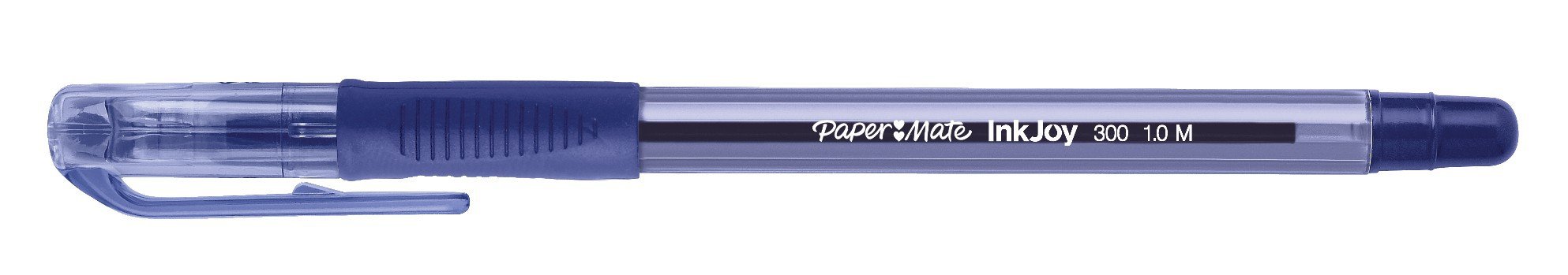 Paper Mate InkJoy 300ST Ballpoint Pens, Medium Point, Blue, Box of 12 (1951341)