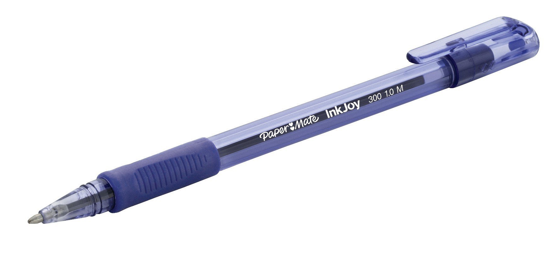 Paper Mate InkJoy 300ST Ballpoint Pens, Medium Point, Blue, Box of 12 (1951341)