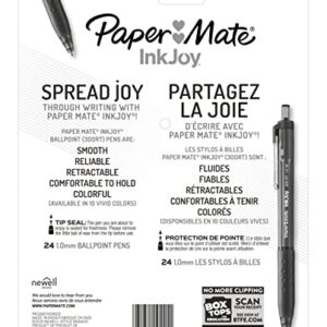 Paper Mate InkJoy 300RT Retractable Ballpoint Pens, Medium Point, 10 Ink Colors, 24 Pack (1951398)