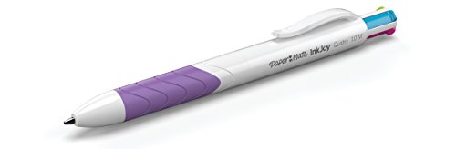 Paper Mate InkJoy Quatro Retractable Ballpoint Pen, Medium Point, Bright Ink Colors, 1 Pack (1945904)