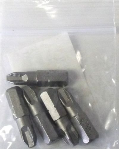 Bosch PSD2 x 1" Phillips Square Supra Drive Insert Bit Screw 5pcs 9916180