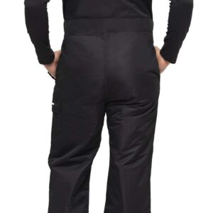 Arctix Men's Avalanche Athletic Fit Insulated Bib Overalls, Black, Large/32" Inseam