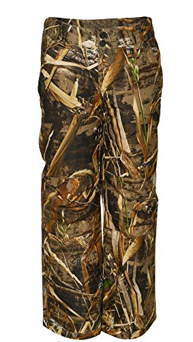 Arctix Kids Snow Pants with Reinforced Knees and Seat, Realtree Max-5 Camo, Medium