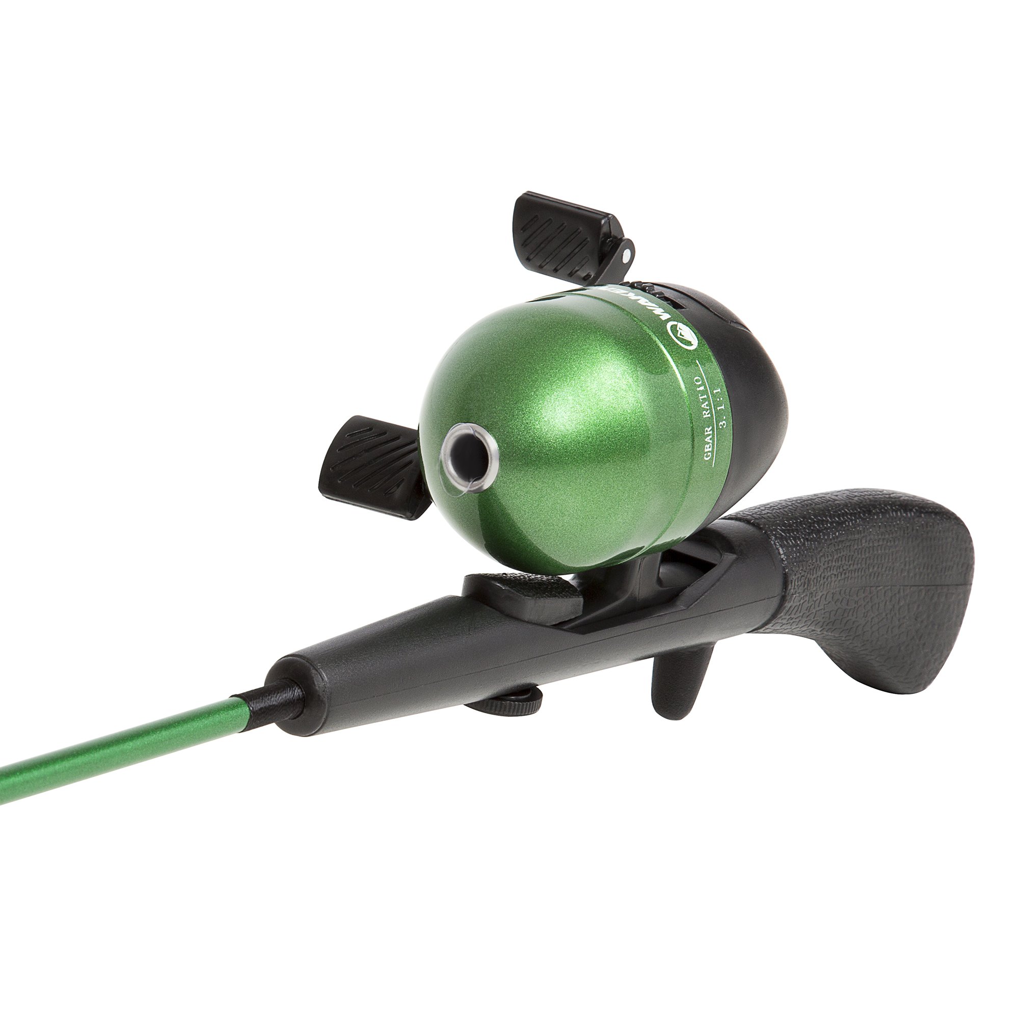 Wakeman Spawn Series Kids Spincast Combo and Tackle Set - Green, 51"