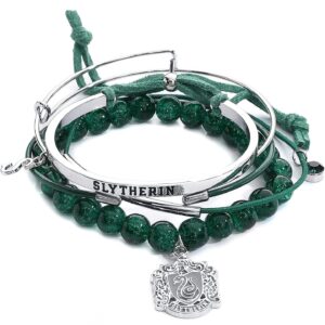 Harry Potter Slytherin Arm Party Bracelet Set