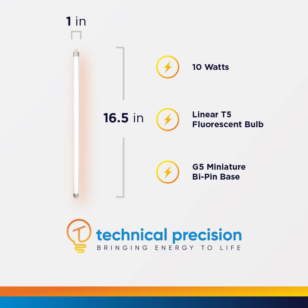 Technical Precision Replacement for JASCO F10T5/830/L Light Bulb