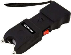 police stun gun tw10 - heavy duty with led flashlight siren alarm