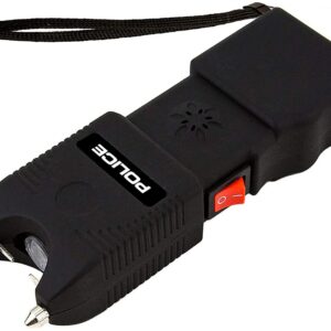 POLICE Stun Gun TW10 - Heavy Duty with LED Flashlight Siren Alarm