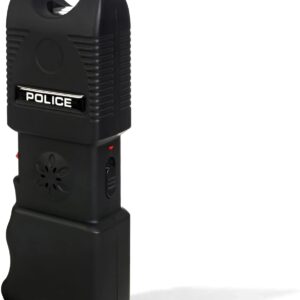 POLICE Stun Gun TW10 - Heavy Duty with LED Flashlight Siren Alarm