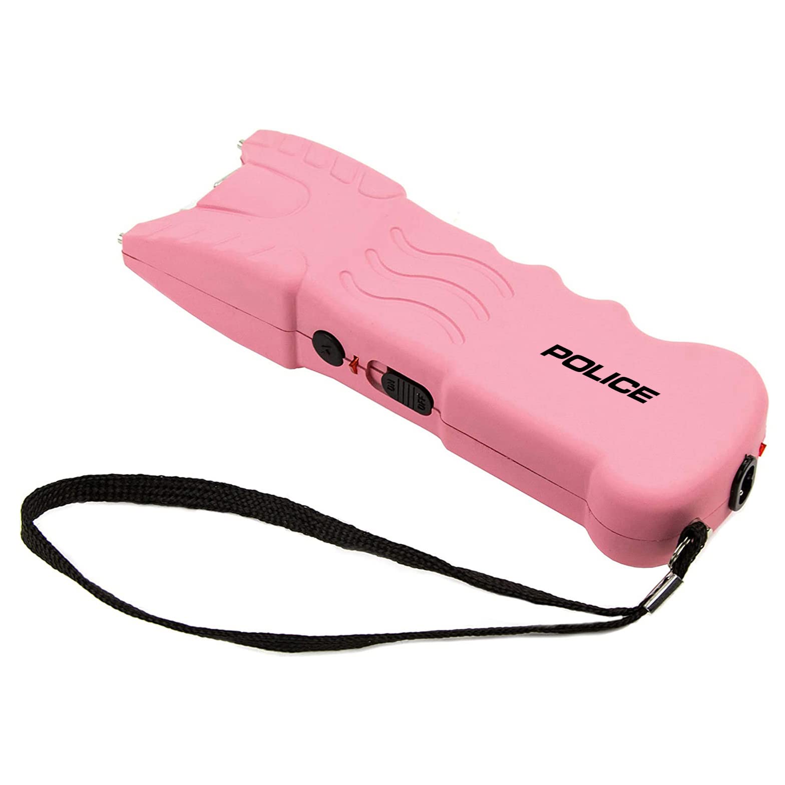 POLICE 916 Stun Gun with LED Flashlight, Pink