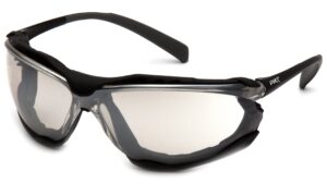 pyramex proximity safety glasses eye protection, indoor/outdoor h2x anti-fog