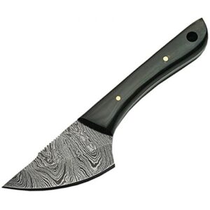 rite edge caping damascus knife, 6.25"