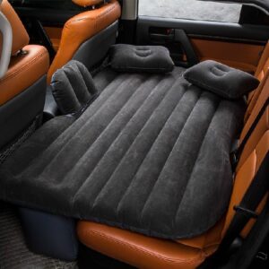 fbsport bed car mattress camping for sleeping travel inflatable air universal suv extended couch with two pillows