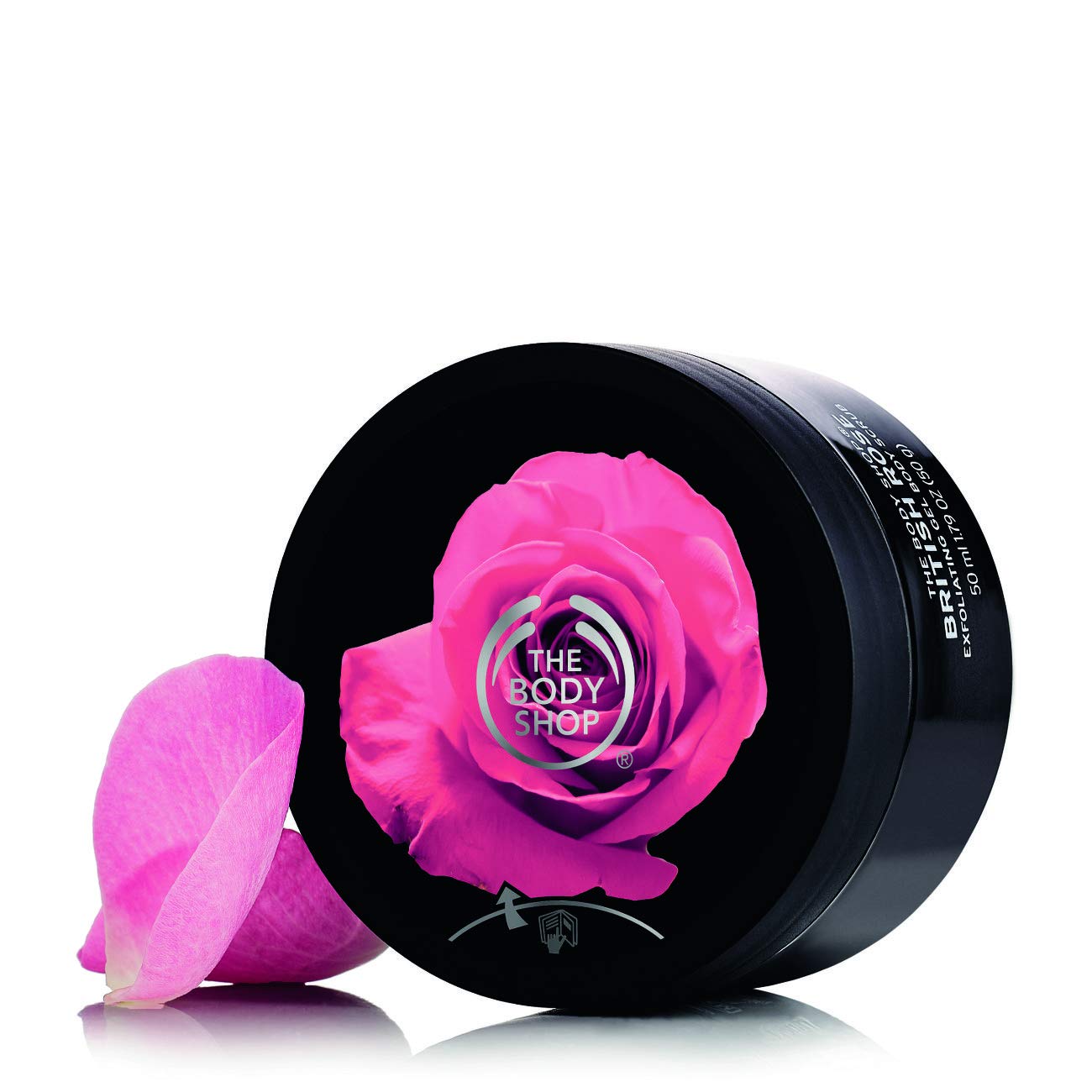 The Body Shop British Rose Body Scrub Exfoliator - 250ml