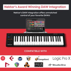 Nektar Impact GX49 49-Key USB MIDI Keyboard Controller