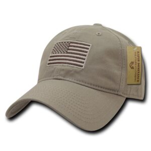 rapid dominance mens baseball-caps, khaki