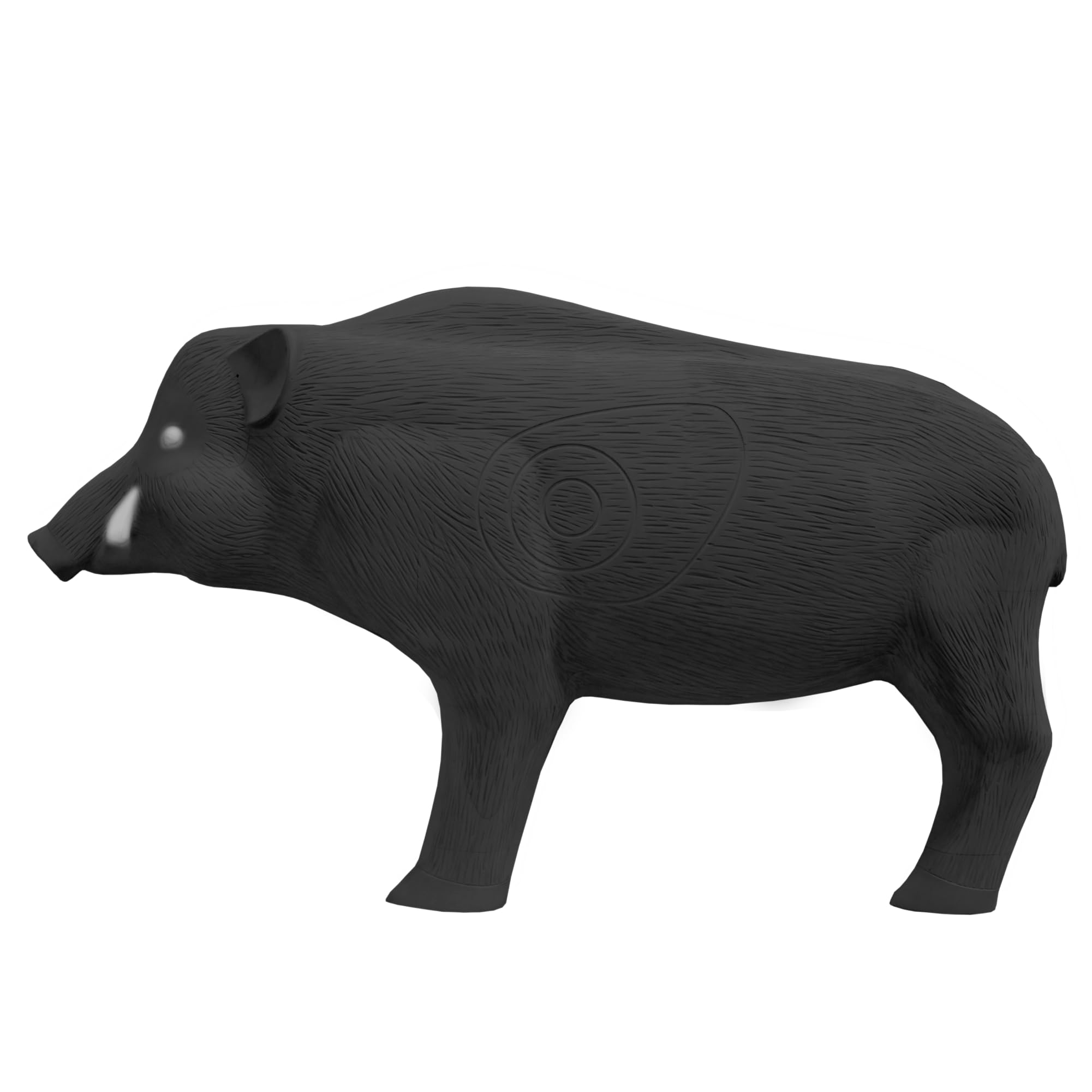 Field Logic-Shooter 3D Archery Hog Target, Black, One Size