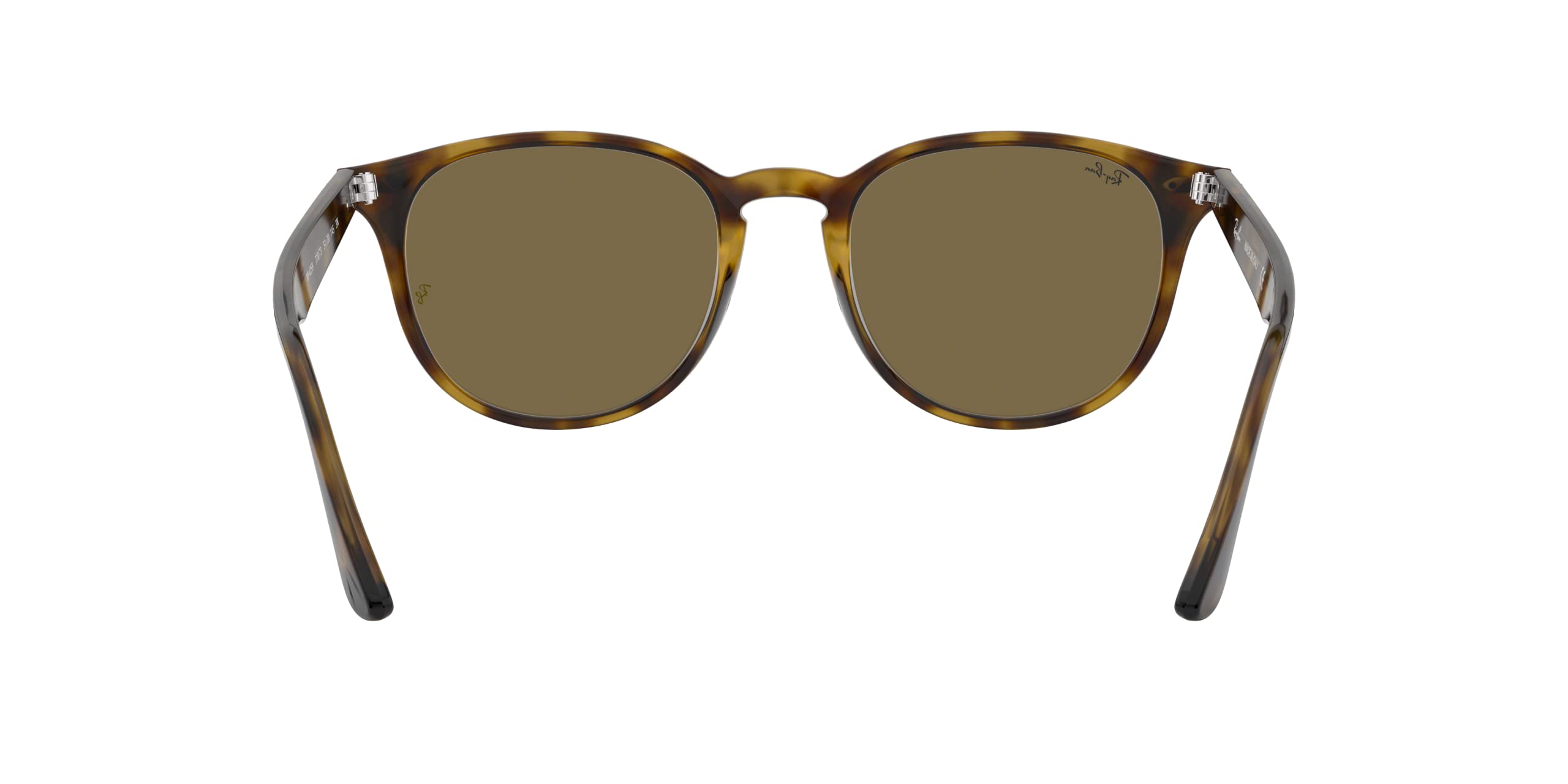 Ray-Ban RB4259 Round Sunglasses, Light Havana/Dark Brown, 51 mm