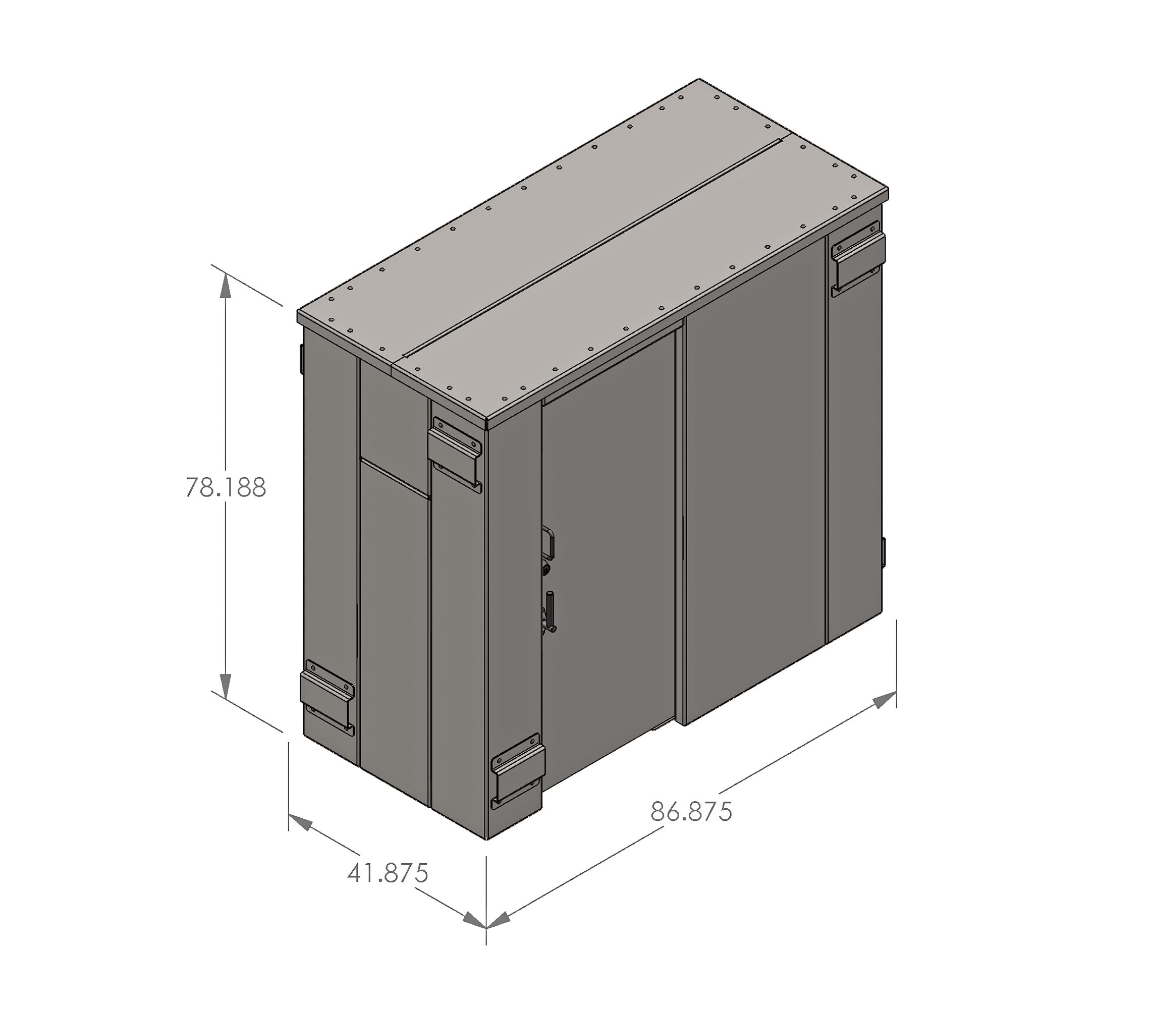 Swisher SR84X039G ESP Safety Shelter