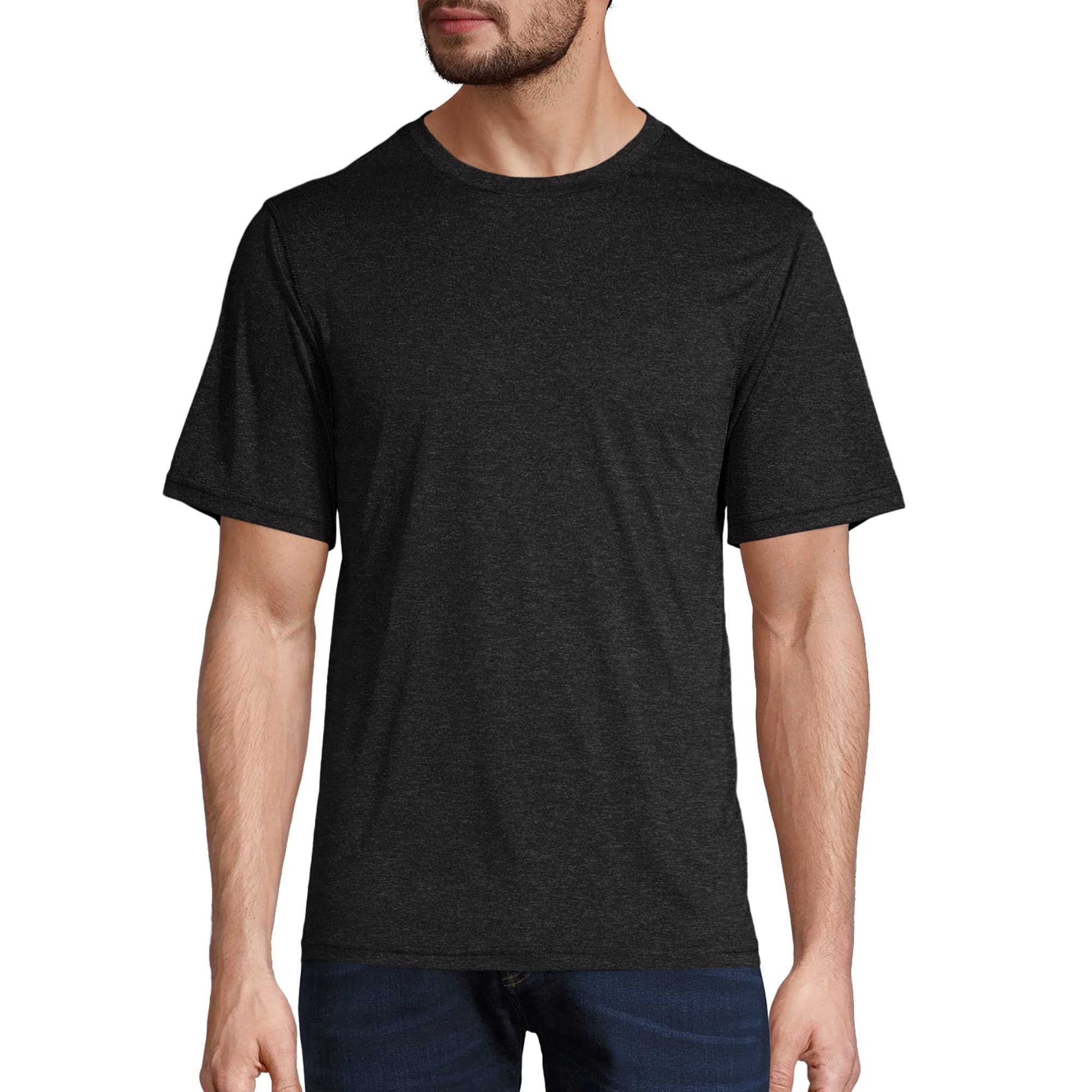 Hanes Sport Men's Heathered Training Tee