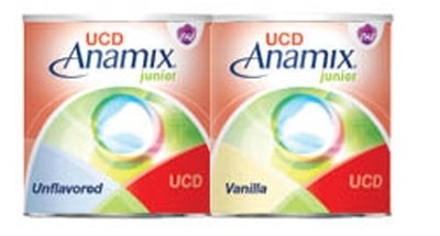 Oral Supplement UCD Anamix Junior Unflavored - Item Number 59292CS - Unflavored - 6 Each / Case