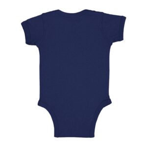 Haase Unlimited It's My 1/2 Birthday - Half 6 Months Old Bodysuit (Navy Blue, 6 Months)