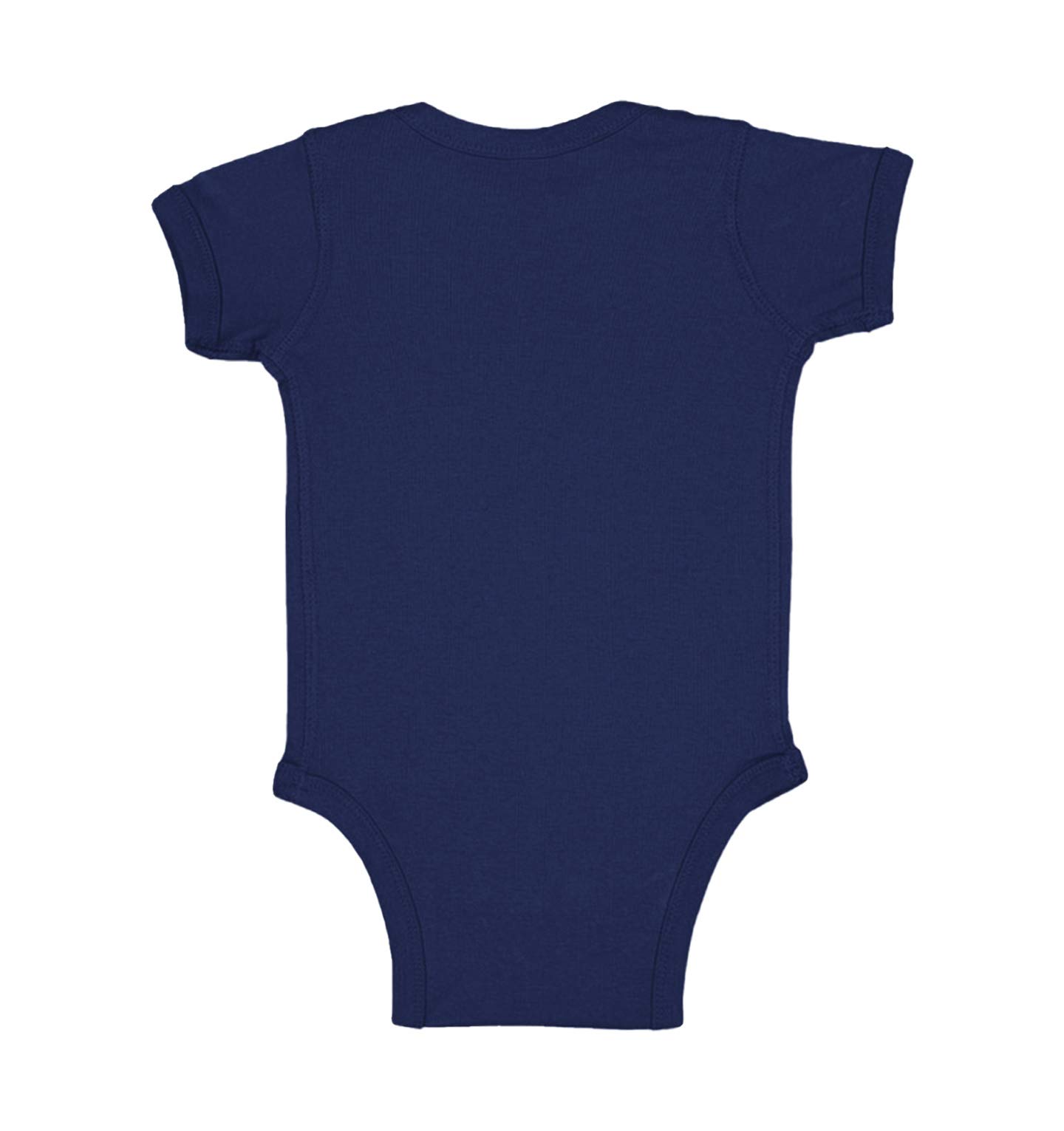 Haase Unlimited It's My 1/2 Birthday - Half 6 Months Old Bodysuit (Navy Blue, 6 Months)