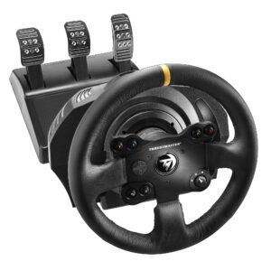 thrustmaster tx racing wheel leather edition (xbox one/pc dvd)