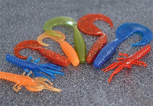 PWWDADA 275pcs Fishing Lure Set Including Frog Lures Soft Fishing Lure Hard Metal Lure VIB Rattle Crank Popper Minnow Pencil Metal Jig Hook for Trout Bass Salmon with 1 Free Tackle Box