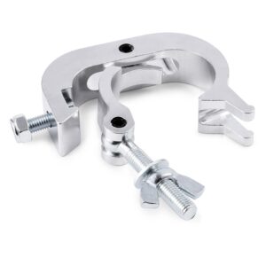 MFL. Heavy Duty Truss Clamp, 330 lb Aluminum Alloy DJ Light Clamps, Fits 1.89-2.0 Inch Truss for Stage Lighting Projector Par Lights, Pack of 4