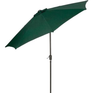 Global Industrial 8-1/2'H Outdoor Umbrella, Olefin, Green