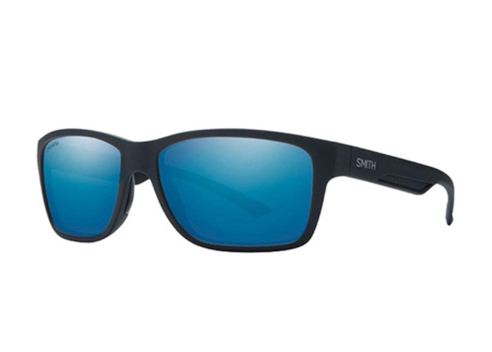 Smith Optics WOLCOTT MATTE BLACK/CHROMAPOP POLARIZED BLUE 58/16/130 unisex Sunglasses