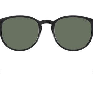 Ray-Ban RB4259 Round Sunglasses, Black/Dark Green, 51 mm