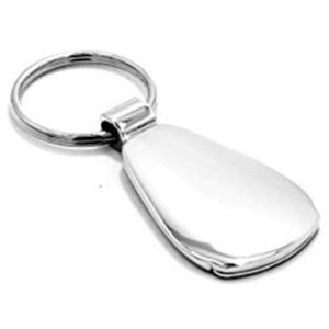 Au-tomotive Gold, Inc. Tear Drop Key Chain for Dodge SRT (Black)