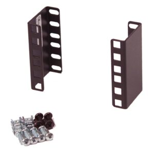 IAB102V10-2U Rackmount 2U Rack 2 inch Extender for 19 inch or 23 inch Rack Cabinet/Wall Mount cabinet (1 Pair)