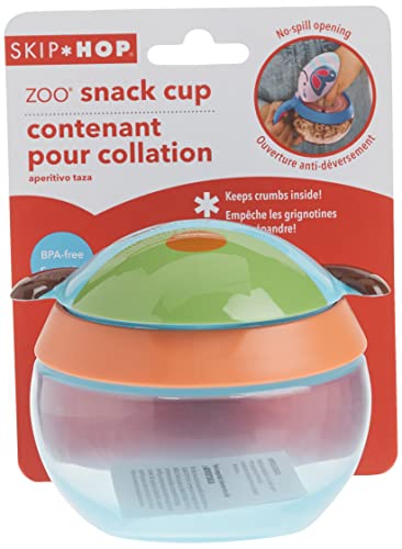 Skip Hop Plastic Baby Snack Container, Zoo Snack Cup, Dog