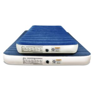 SoundAsleep Camping Series Air Mattress with Eco-Friendly PVC - Included Rechargeable Air Pump - Twin Size