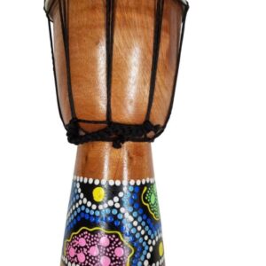 Djembe Drum- African Percussion Drum, Bongo Hand Drum Professional Sound (7")