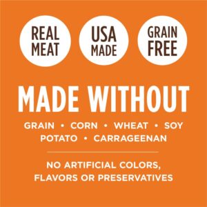 Instinct Healthy Cravings Grain Free Real Beef Recipe Natural Wet Dog Food Topper, 3 Oz (Pack of 24)