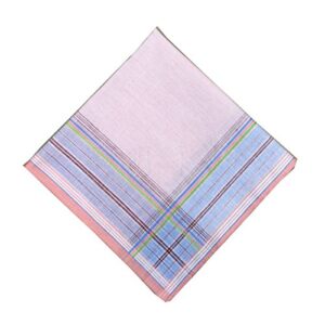 Forlisea Women Colorful Light Color Handkerchief Cotton Hanky