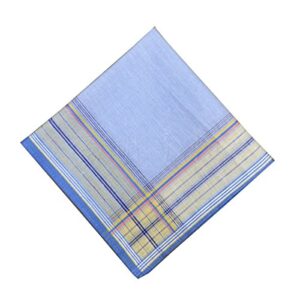 Forlisea Women Colorful Light Color Handkerchief Cotton Hanky