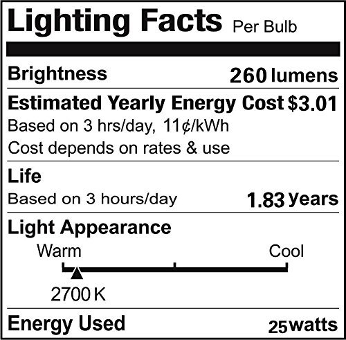 Vstar G9 50W Halogen Bulb 120-Volt Base G9 Halogen Bulb,10 Pack