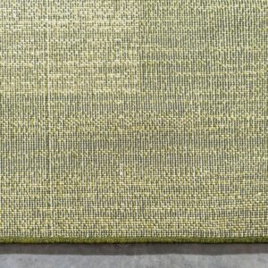 Unique Loom Del Mar Collection Area Rug - Abigail (5' 3" x 8' Rectangle, Light Green/ Ivory)