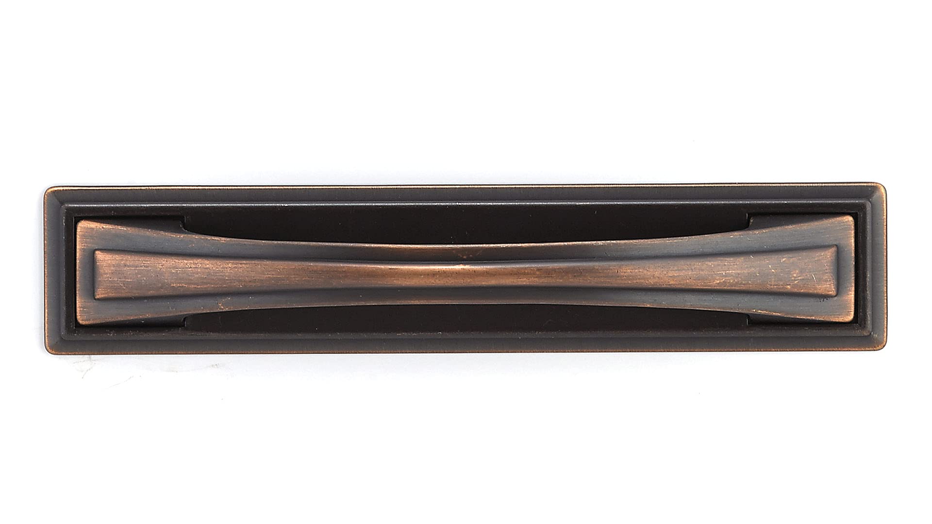 Richelieu Hardware BP26987BORB Vaudreuil Collection 5 1/16-inch (128 mm) Center-to-Center Brushed Oil-Rubbed Bronze Transitional Cabinet and Drawer Pull Handle for Kitchen, Bathroom, and Furniture